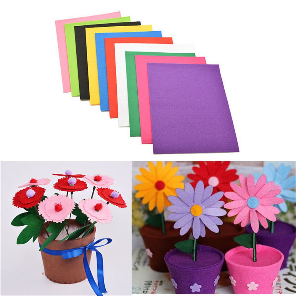 Hướng dẫn làm chậu hoa handmade bằng giấy cứng cực xinh